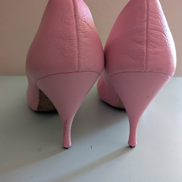VINTAGE 1962 Kinney's Enzel of Paris Pink Pumps - Size 7 - Picture 8 of 9